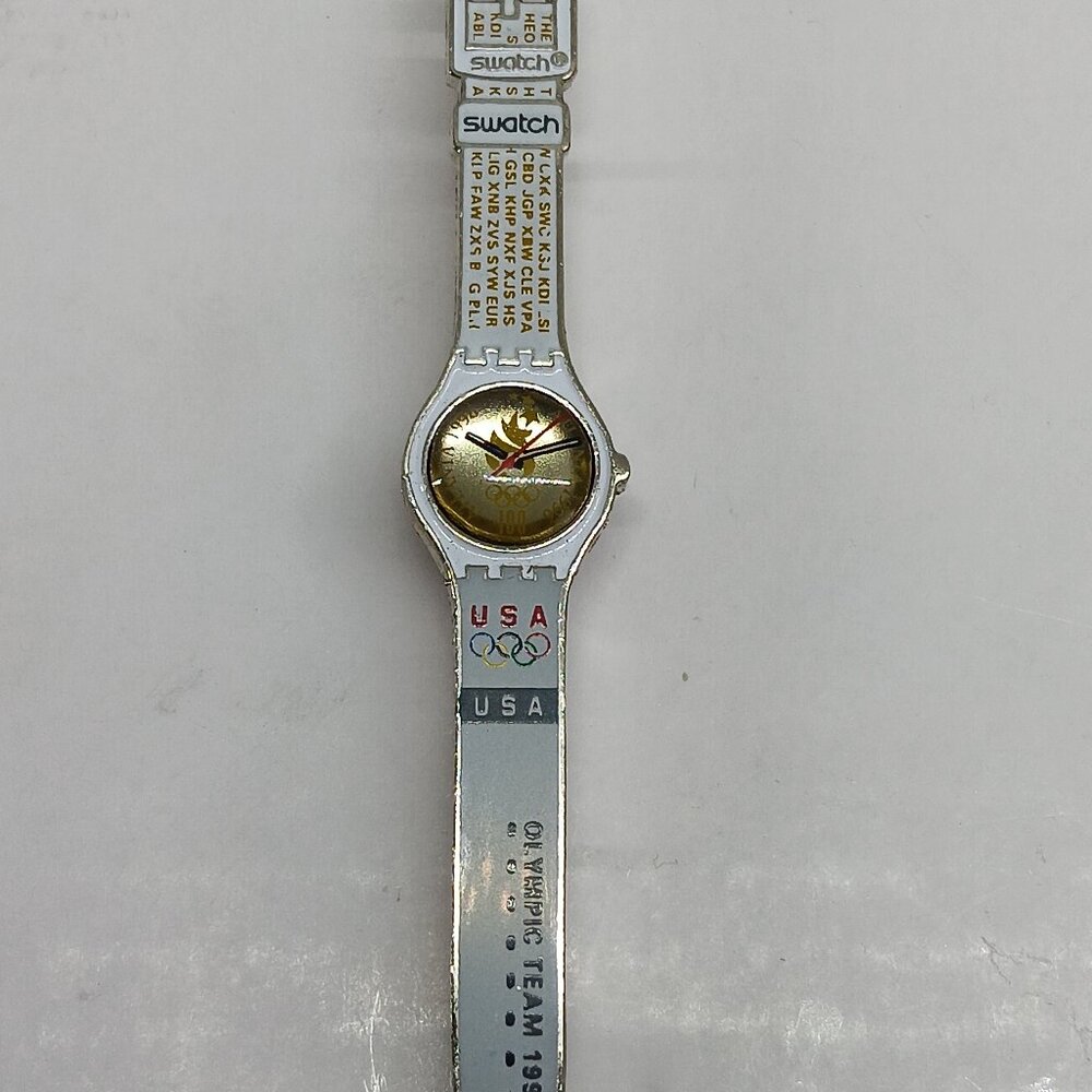 Vintage (1996) SWATCH "Team USA" Olympics Pin Badge